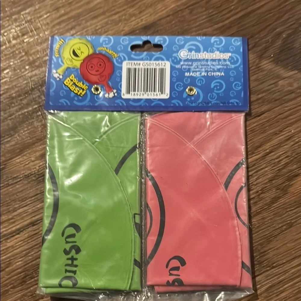 Whoopsie Cushions Set - Red and Green emoji